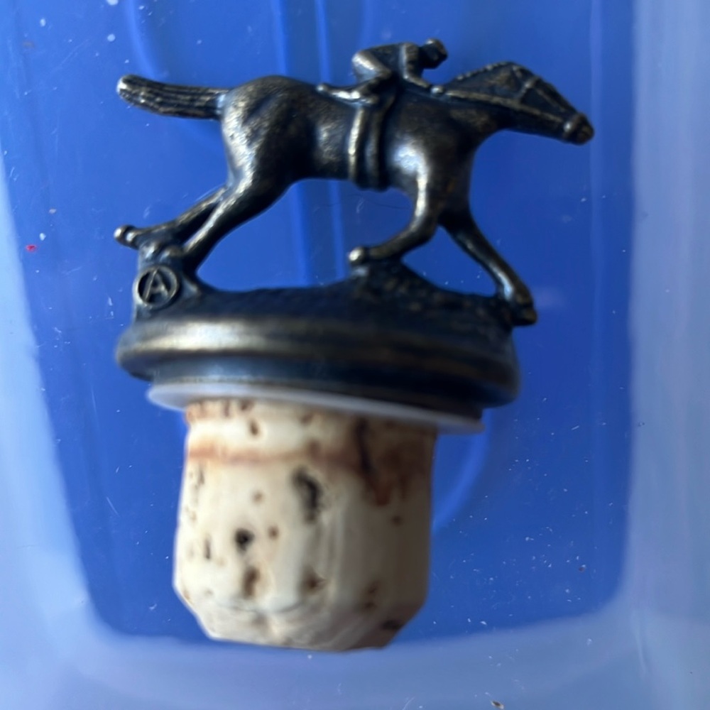 Blanton's Bourbon “A” Bottle Stopper Letter Collectible